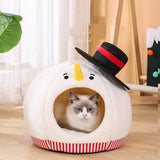 Snowman-Cat Dome House