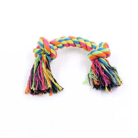 cotton rope knot dog toy