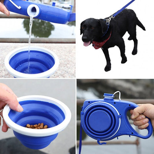 With Water Bottle, Cup, Pet Rope