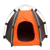 Camping Indoor Outdoor Pet Tent Small Dog Cat House Sunscreen Portable Foldable Puppy Kennel Cat Nest Dog Sleeping Bed
