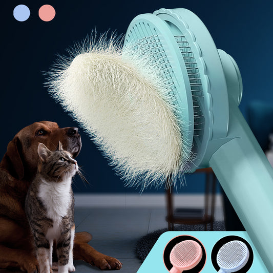 Pet Hair Remover Massager Brush