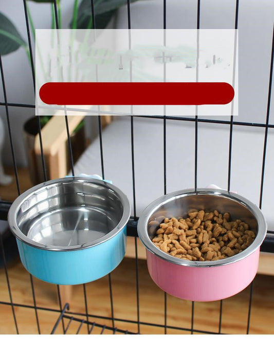 stationary pet bowl