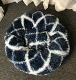 Cozy Pet Bed in the Shape of a Round Nest