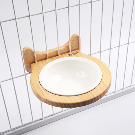 Fence-mounted Pet Bowl