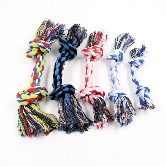 cotton rope knot dog toy