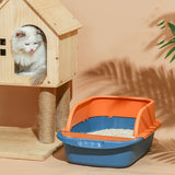 Mixed Colors Cat Litter Tray