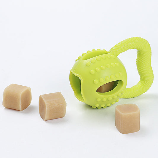 kettlebell-shaped chewing toy