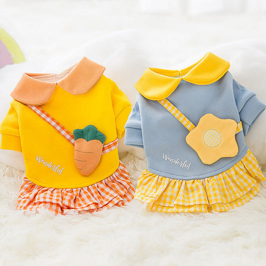Cute Backpack Pet Clothes