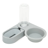 Two Bowls Of Automatic Drinking Water To Feed Cat Supplies