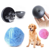 Automatic Pet Plush Ball