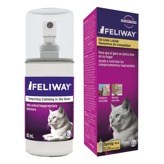 Feliway Classic Spray Cat Calming Stress Relief 60ml
