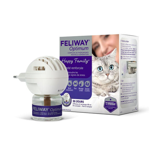 Feliway Happy Family Starter Kit(Dedicated fumigator + diffuser)cat stress relief fumigator