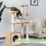 Chewable Scratcher For Cat Sisal Rope Ball
