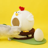 Cuckoo Chicken Land Cooling Summer Turntable Cat Toy House