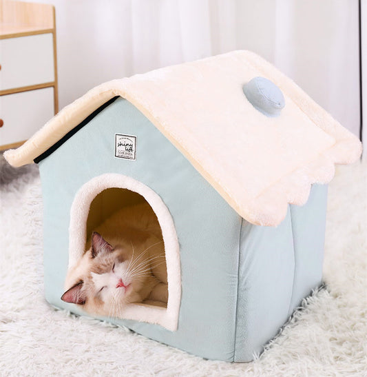 Pastel Cookie Pet Chimney House