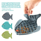 fish-shaped pet bowl