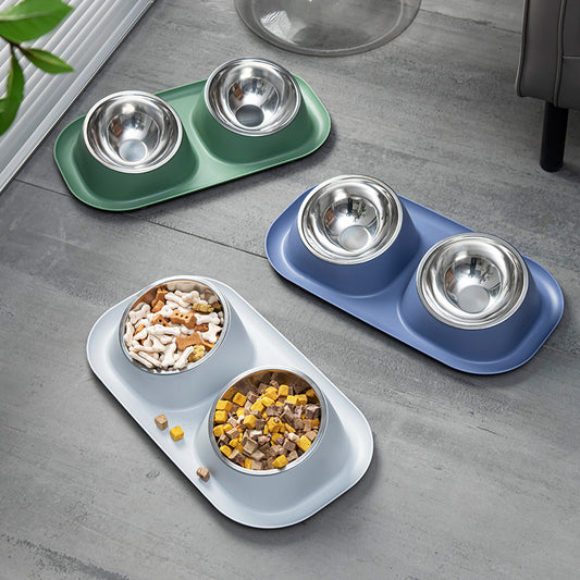 Stainless Steel Pet Double Neck Basin
