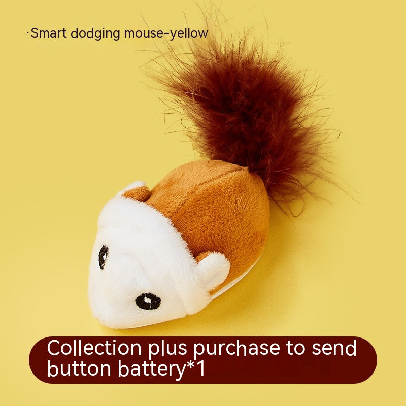 Mouse Smart Electric Sound Simulation Cat Toy