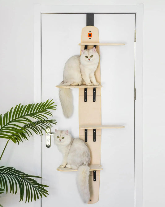 4-Levels Versatile Cat Climber Door Mounted Cat Tree