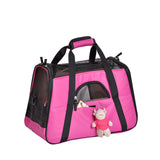 Portable Breathable Solid Color Travel Pet Bag