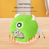 Cartoon Little Monster Electrically Heated Pet House