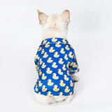 Pet Sophisticated Duck-patterned Pajamas