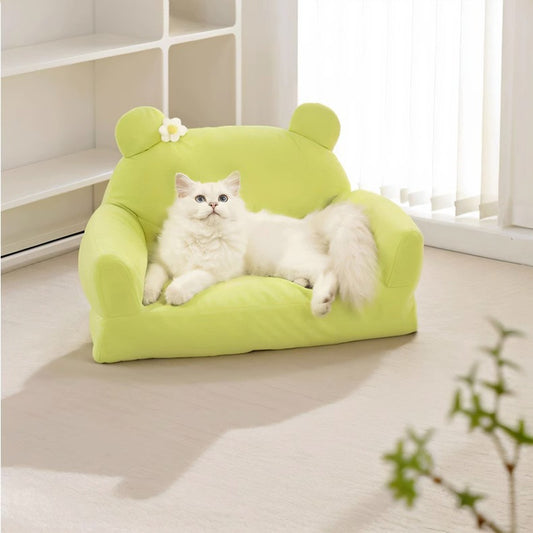 Cat Floating Soft Daisy Sofa Cushion