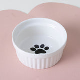 Cat Ceramic Double Bowl