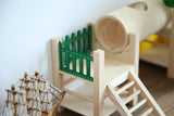 Hamster Wooden Luxury Castle Pet Supplies Toy Wooden House