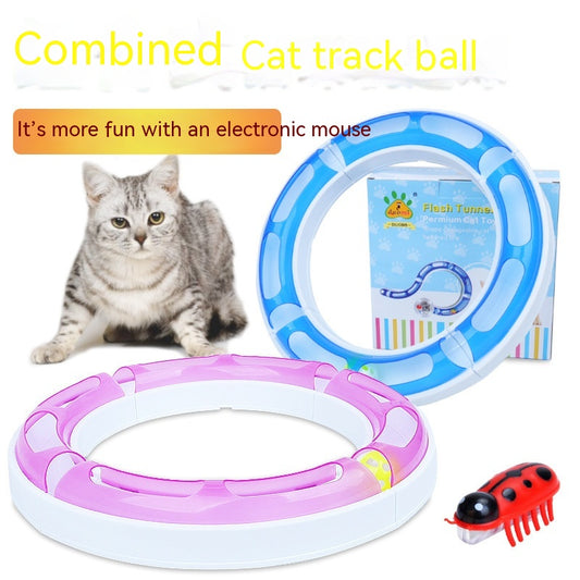 Cat Sectional Holes Track Ball