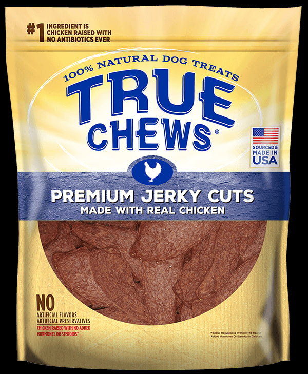 Tyson Pet Products 83018 4 oz True Chews Premium Jerky Fillets, Ch