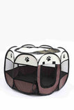 Octagonal Cage Fence Pet Cloth Tent Easy Storage Nest
