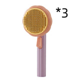 Hi-end Steel Wire Hand held Self cleaning Comb