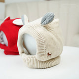 Knitted Rabbit Ear Pet Hat