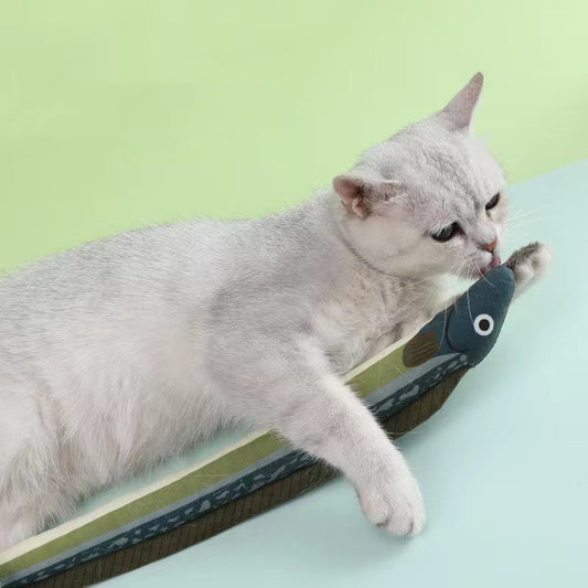 Ringing Paper Fish Catnip Cat Toy