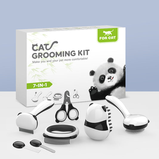Cute Panda Grooming Set