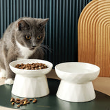 Cat Face Ceramic Bowl