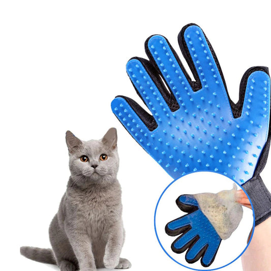Wool Grooming Massage Glove For Cats