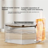 Pet Stainless Steel Induction Water Fountain