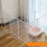 Dog Pen Indoor Dog Cage Small Medium Dog Home Isolation Door Pet Fence Kennel Dog Cage