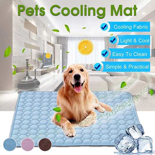 Dog Mat Cooling Summer Pad For Cat Blanket Sofa Breathable A4wish