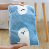 Cute Dog Blanket Mat