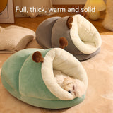 Pet Winter Nest Slippers Bed